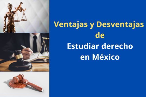 ventajas y desventajas de estudiar derecho en México